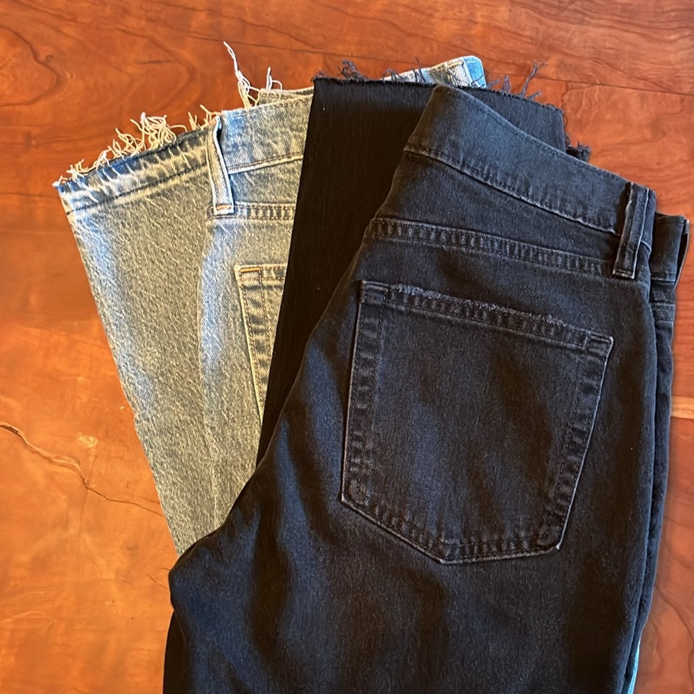 GAP cheeky straight high-rise jeans size 27/4 petite. 2 for the price of 1!